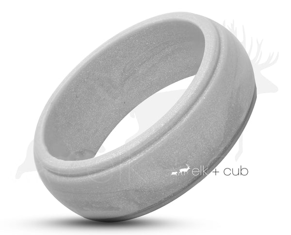 Silicone silver rings deals