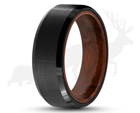 Wood and carbon fiber ring clearance