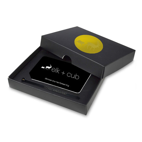 Physical Gift Card – Includes Gift Box with Ring Sizing Tool